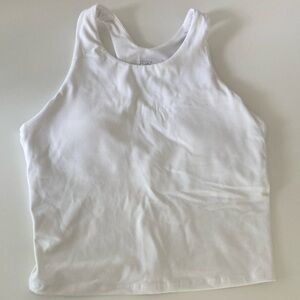 Athleta Girl High Neck Racerback Tank top lightly worn Choldtens SizeXL/14